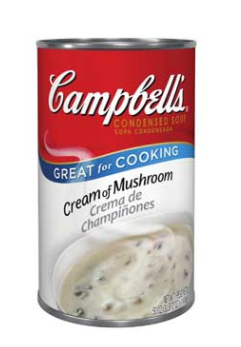 Cream of mushroom soup - Campbells